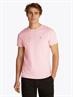 Tommy Flag Extra Slim Jersey T-Shirt precious pink