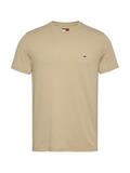 Tommy Flag Extra Slim Jersey T-Shirt relic tan htr