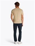 Tommy Flag Extra Slim Jersey T-Shirt relic tan htr