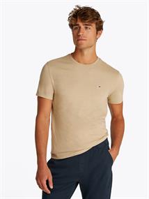 Tommy Flag Extra Slim Jersey T-Shirt relic tan htr