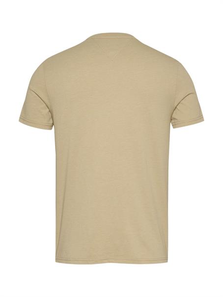 Tommy Flag Extra Slim Jersey T-Shirt relic tan htr