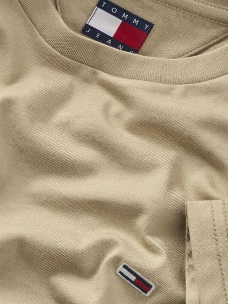 Tommy Flag Extra Slim Jersey T-Shirt relic tan htr