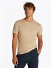 Tommy Flag Extra Slim Jersey T-Shirt relic tan htr
