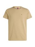 Tommy Flag Extra Slim Jersey T-Shirt relic tan