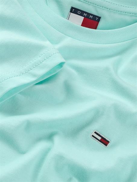 Tommy Flag Extra Slim Jersey T-Shirt spring mint htr