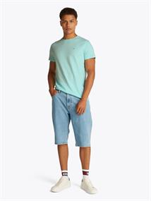 Tommy Flag Extra Slim Jersey T-Shirt spring mint