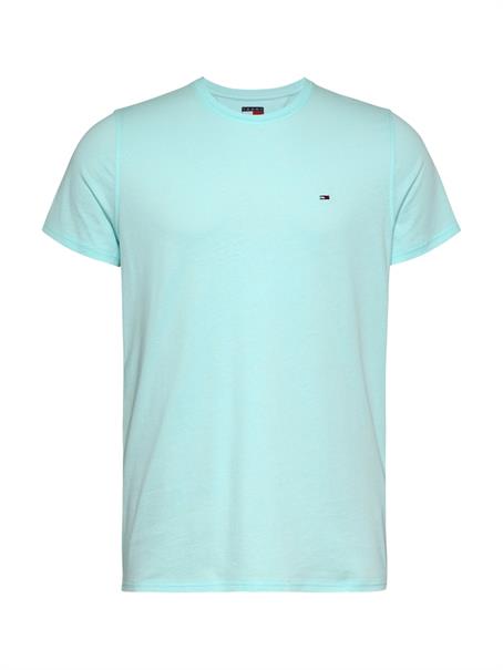 Tommy Flag Extra Slim Jersey T-Shirt spring mint