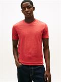 Tommy Flag Extra Slim Jersey T-Shirt terracotta red htr