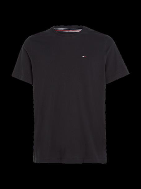 Tommy Flag Extra Slim Jersey T-Shirt tommy black
