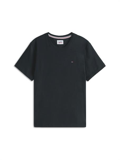 Tommy Flag Extra Slim Jersey T-Shirt tommy black