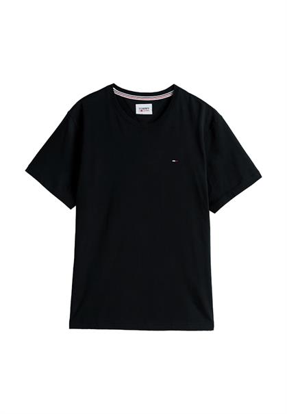 Tommy Flag Extra Slim Jersey T-Shirt tommy black