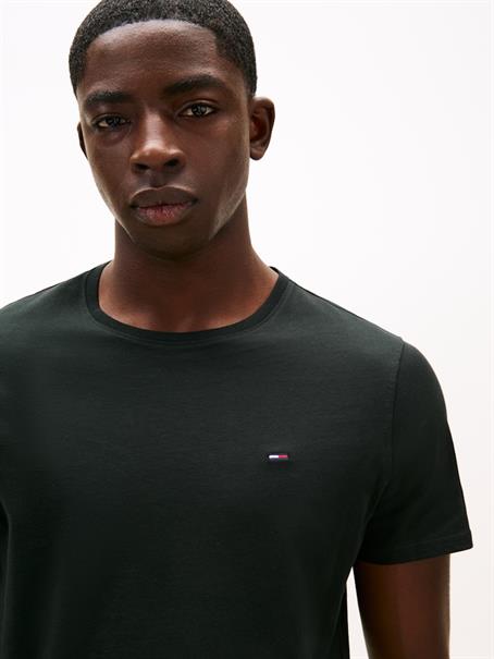 Tommy Flag Extra Slim Jersey T-Shirt tommy black