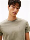 Tommy Flag Extra Slim Jersey T-Shirt utility sage htr