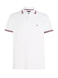 TOMMY TIPPED SLIM POLO white