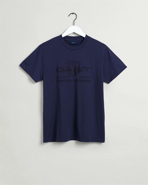 Tonal Archive Shield T-Shirt evening blue