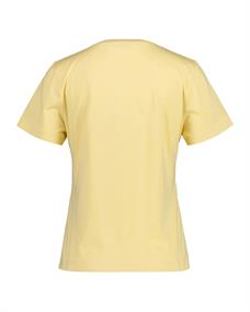 Tonal Shield T-Shirt dusty light yellow
