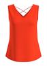 Top aus Modalmix orange