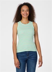 Top "Emannuele Stripes" 5002 lagoon green