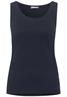 Top in Unifarbe deep blue
