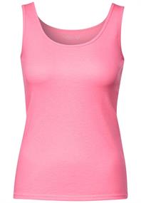 Top in Unifarbe soft pink