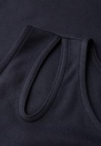 Top mit Cut-Outs dark void blue