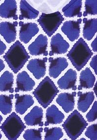 Top mit Print violet blue