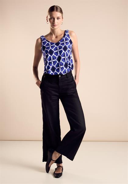 Top mit Print violet blue
