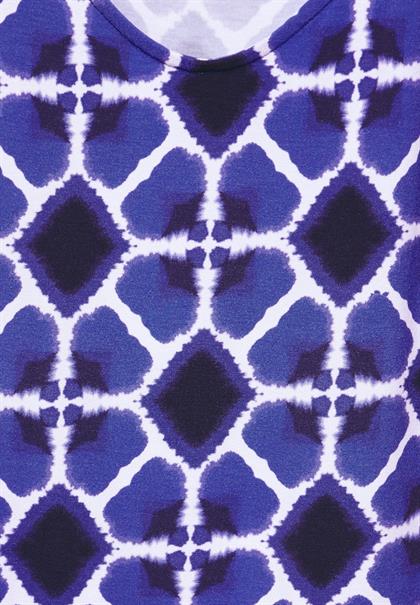 Top mit Print violet blue