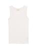 Top mit Rippstruktur whisper white