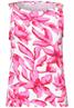 Top mit Rundhals und Schulterdetail off white