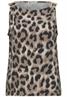 Top mit Rundhals und Schulterdetail timeless beige