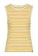 Top mit Rundhalsausschnitt yellow- milk white