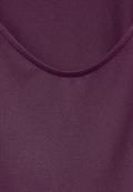 Top mit V-Neck dark berry purple