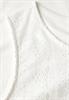 Top mit Zierstickerei off white