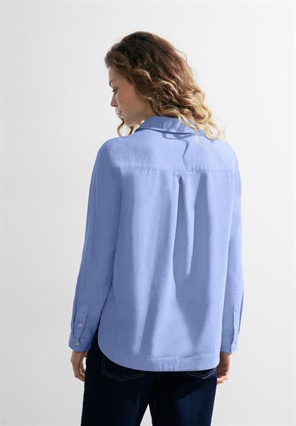 tranquil blouse blue