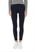 Treggings in Veloursleder-Optik navy