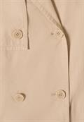 Trenchcoat in verkürzter Passform crispy camel