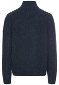 Troyer Pullover aus einem Wollmix night blue