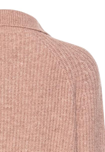 Troyer Pullover aus recyceltem Polyester woodrose