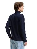 Troyer Strickpullover aus Baumwolle sky captain blue