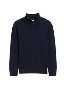 Troyer Strickpullover aus Baumwolle sky captain blue