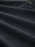 Troyer Strickpullover im Washed-Look aus Baumwolle sky captain blue