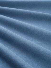 Troyer Sweatshirt mit Logo-Badge dusty denim blue