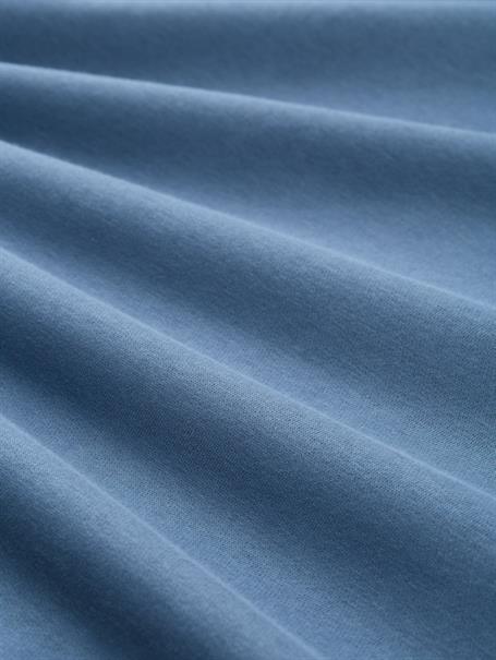 Troyer Sweatshirt mit Logo-Badge dusty denim blue