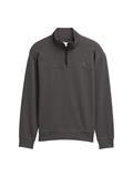 Troyer Sweatshirt mit Logo-Print ash grey