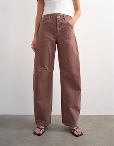 TSBARREL HIGH RISE JEANS AUBERGINE DNM purple magic