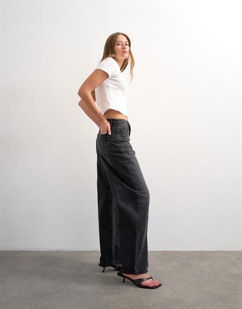 TSBARREL HR DENIM JEANS BLW NOOS black denim