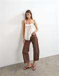 TSBARREL HR DENIM JEANS BROWN NOOS brown denim