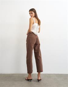 TSBARREL HR DENIM JEANS BROWN NOOS brown denim