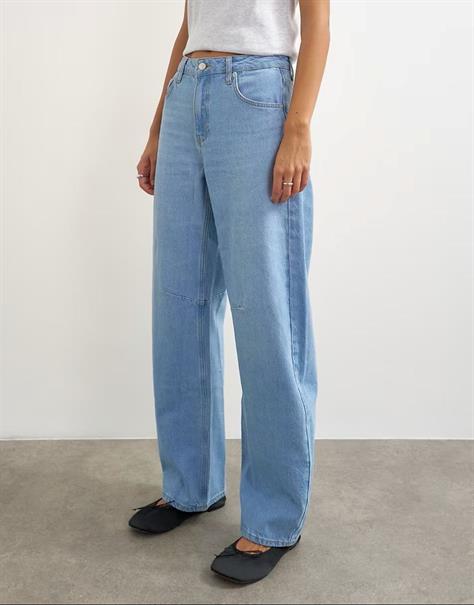 TSBARREL HR DENIM JEANS LB NOOS light blue denim